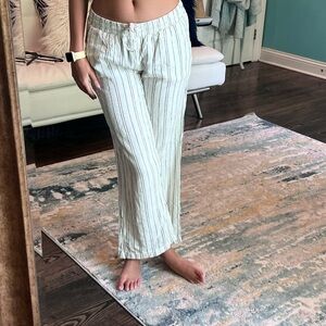 NWT frances’s stripped pants